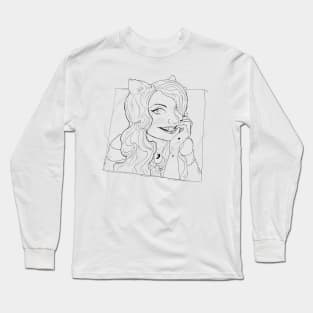 Lady Werewolf Long Sleeve T-Shirt